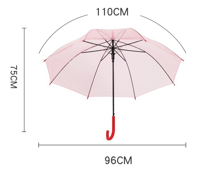 clear transparent umbrella