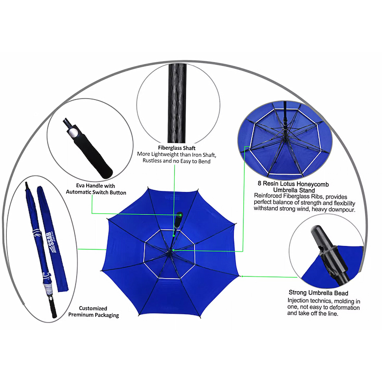 parapluie de golf OEM