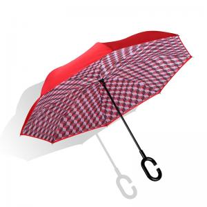 Printed Inverted Reverse Umbrella