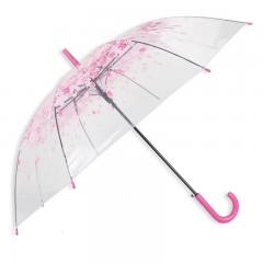 Parapluie Transparent Floral