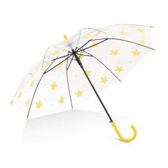 parapluie de golf transparent à ouverture automatique